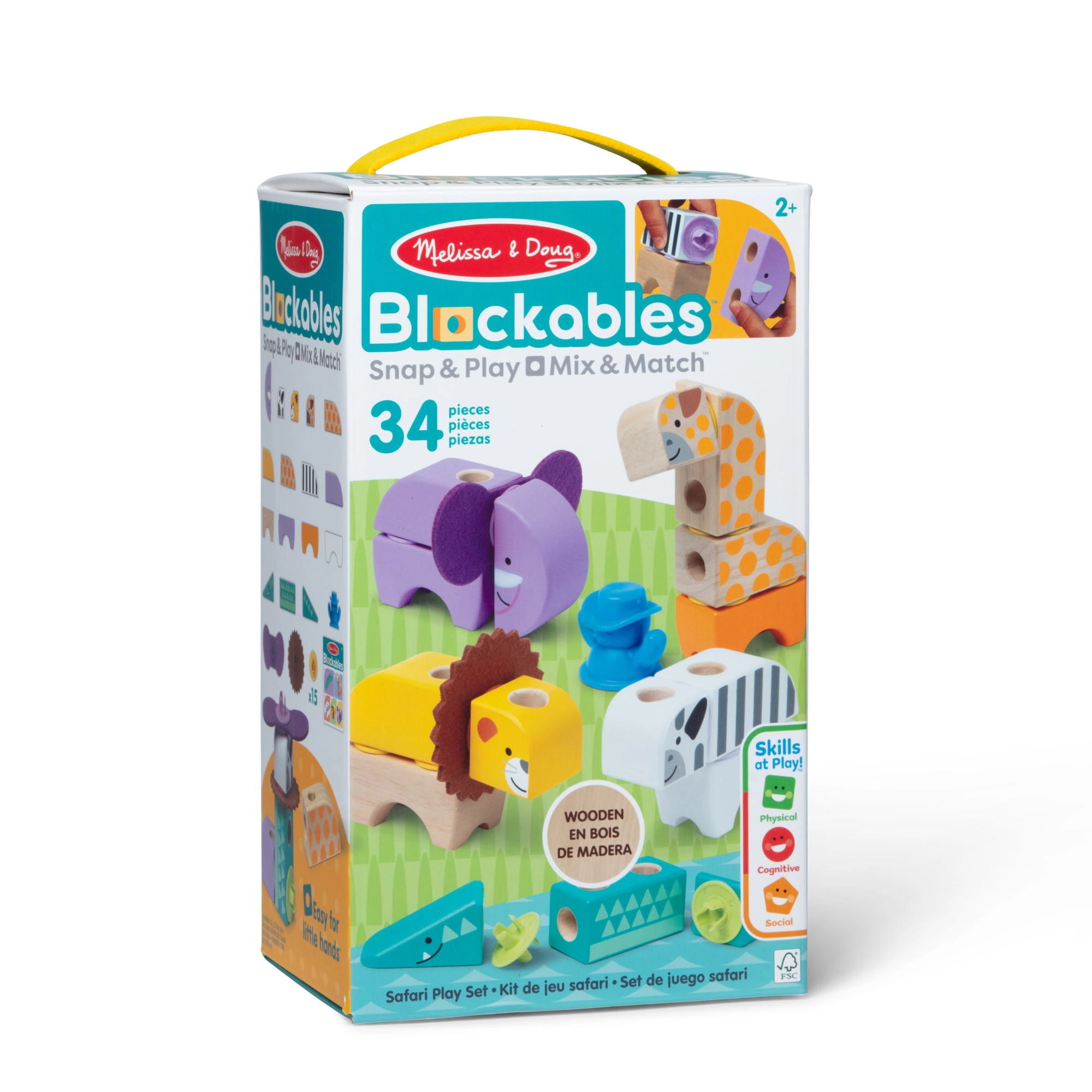 Blockables Safari - 34 pcs