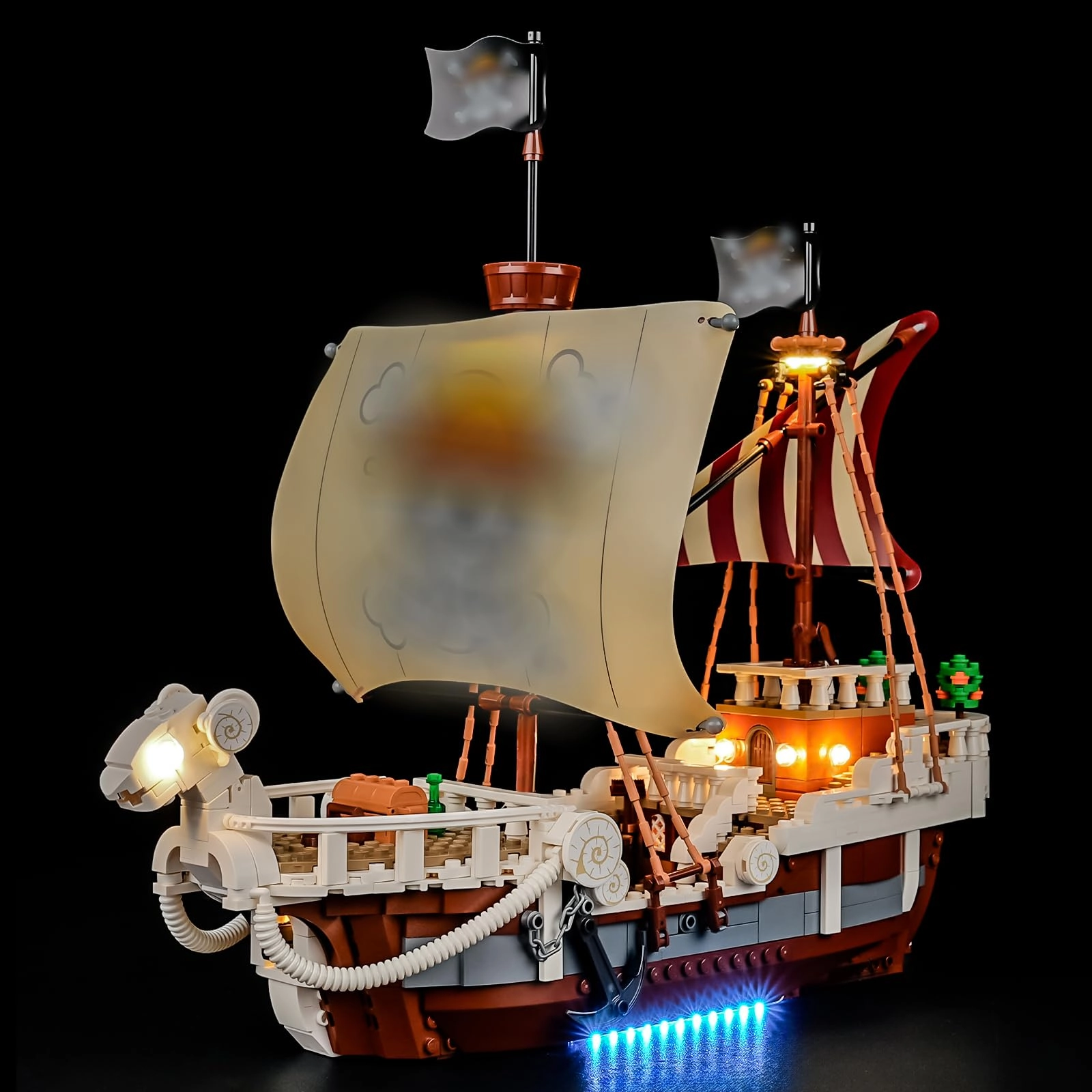 Mililier Light Kit for LEGO 75639 One Piece The Going Merry Pirate Ship Set - Plastic One Piece 1