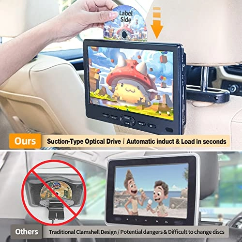 Headrest Car DVD Player - 10.5"