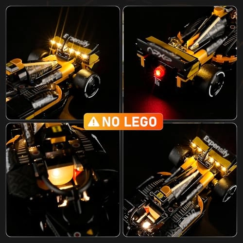 Light Set for Lego 77252 APXGP Team Race Car - LED Colorful