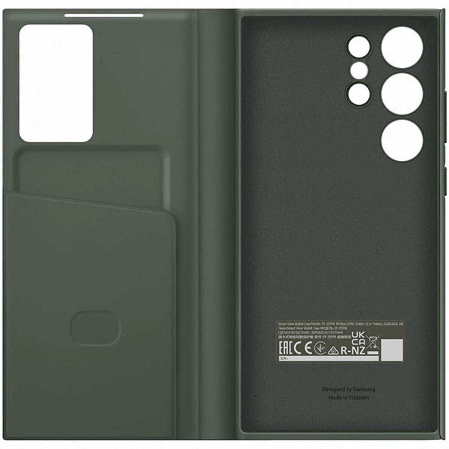 S23 Ultra Smart View Wallet Case for Galaxy S23 Ultra