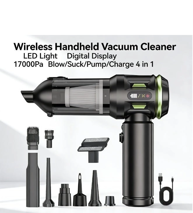 kunshao 4-in-1 vacuum cleaner - suction and blowing