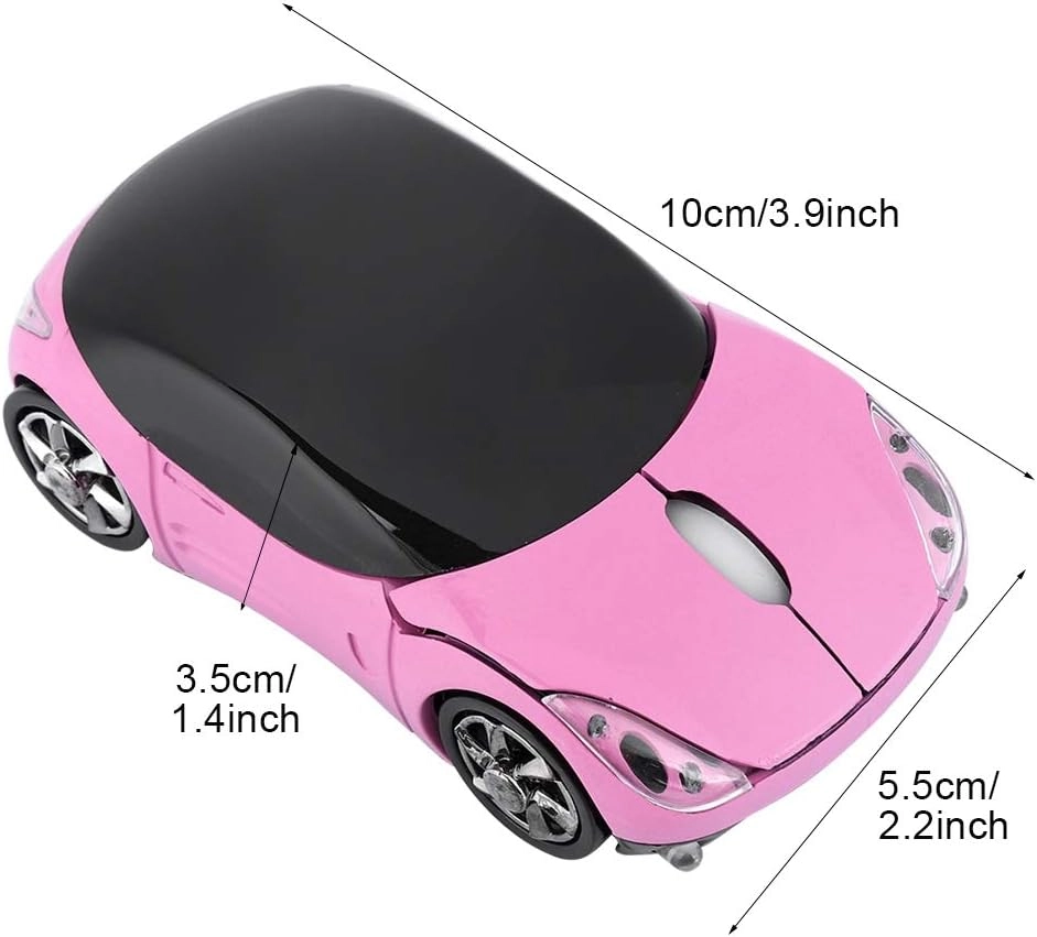 e Sport Car Shaped Wireless Mouse - 2.4G Wireless