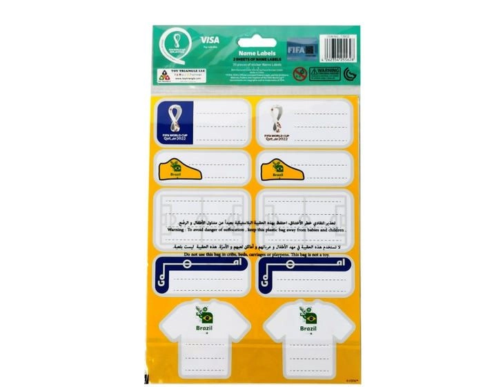 Brazil Sticker Book 20 pcs