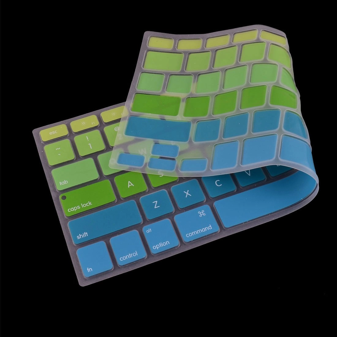 Ruilogod Keyboard Protective Film - Small Green Gradient