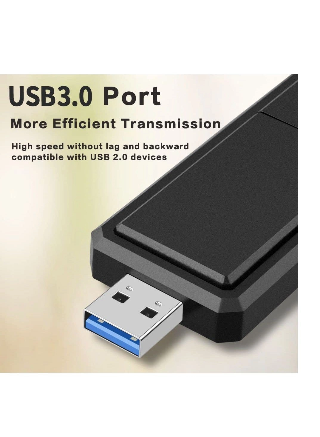 USB WiFi Adapter - Dual-Band 2.4GHz/5GHz USB3.0 Wireless
