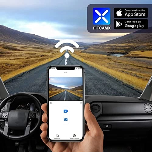 Dash Cam 2160 X 1080 pixels for Toyota Tundra 2017-2021 & Sequoia 2017-2022