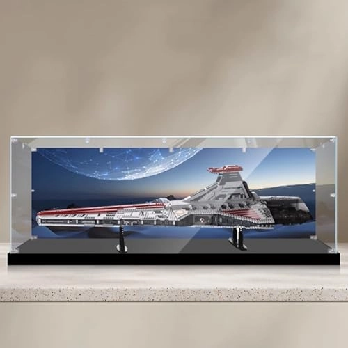Acrylic Display Box for LEGO 75367 Republican Assault Cruiser Model - Acrylic