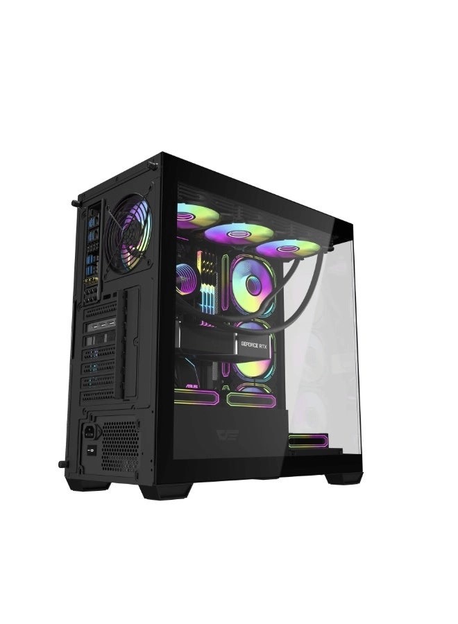 DS900G - curved tempered glass Mid Tower