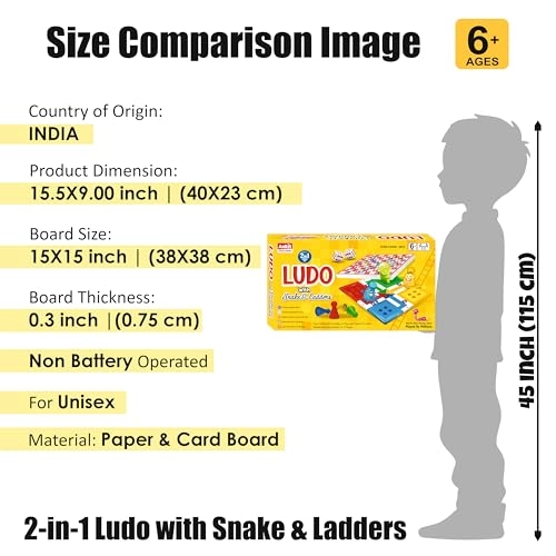 Ludo and Snake & Ladders Magnetic