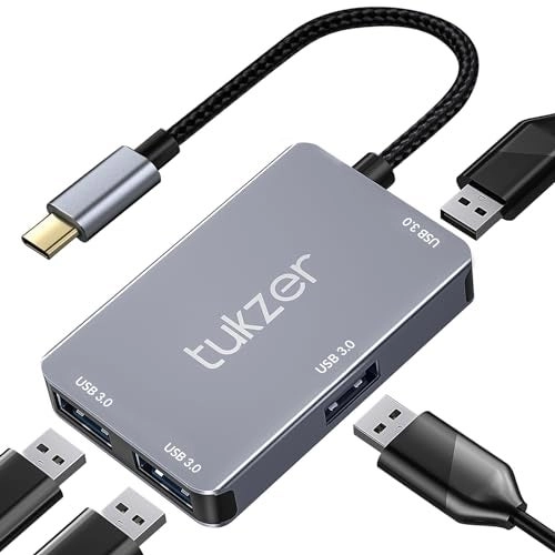 Tukzer USB C 3.0 HUB - 4-in-1 5Gbps