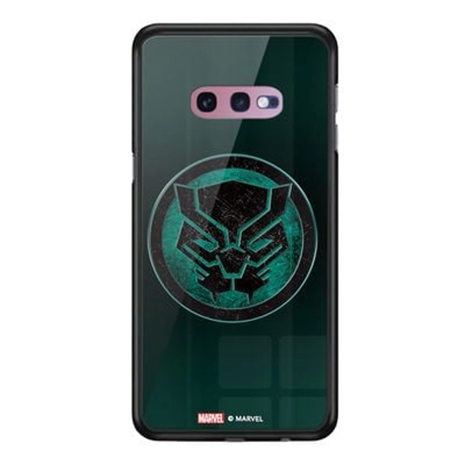 Wackylicious Black Panther Logo Samsung S10e Cover Back Case for Galaxy S10e