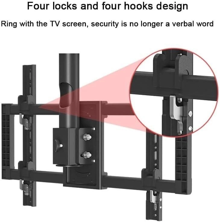 TV Ceiling Mount - 80kg 37-85 inch