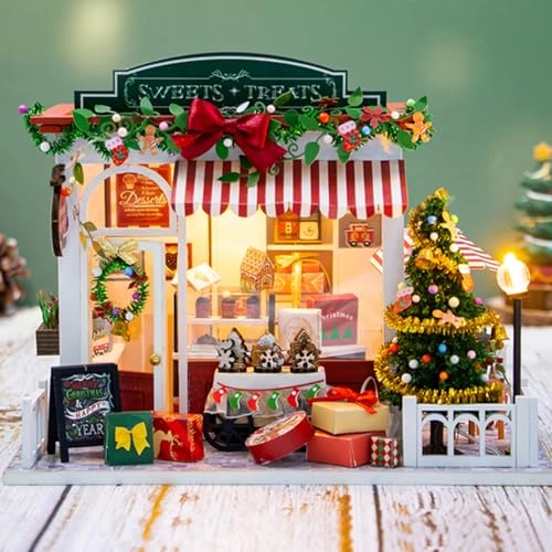 Miniature Dollhouse Kit - Wood Assembly Required