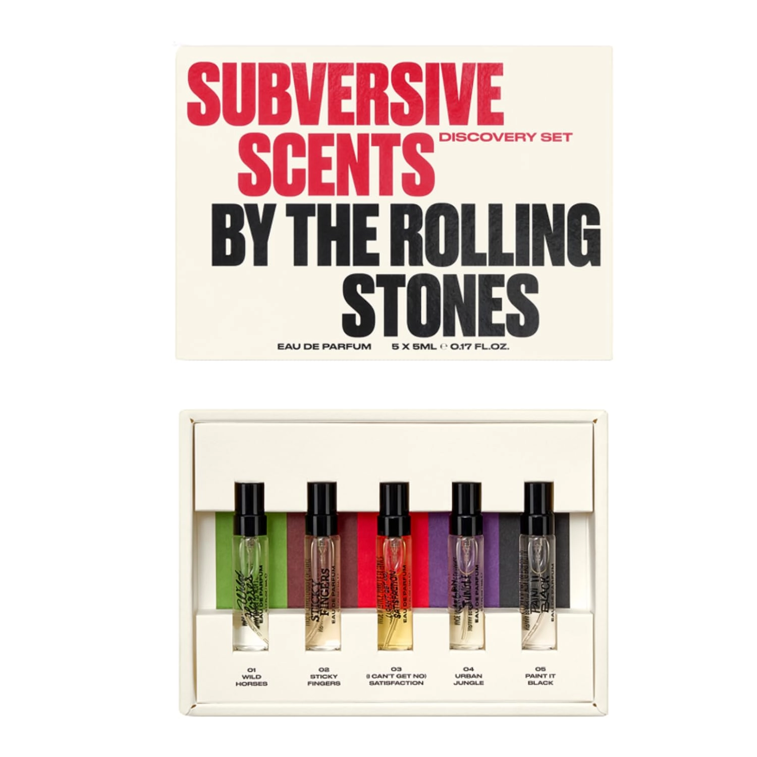 SUBVERSIVE SCENTS Rolling Stones - Eau de Parfum 5 x 5ml