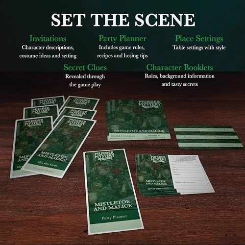 Murder Mystery Party: Mistletoe & Malice
