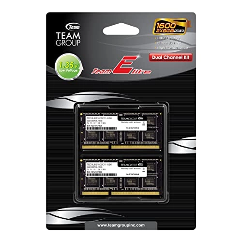 Elite - 16GB 1600MHz SODIMM DDR3L