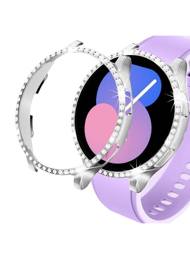 DEALELE 2 Pack Bling Protective Case for Samsung Galaxy Watch - 40mm