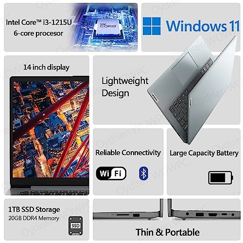 (Open Box) IdeaPad - 14'' 1000GB 8GB Core i3