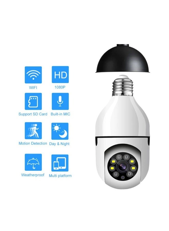 Bulb Lamp Camera 1080P