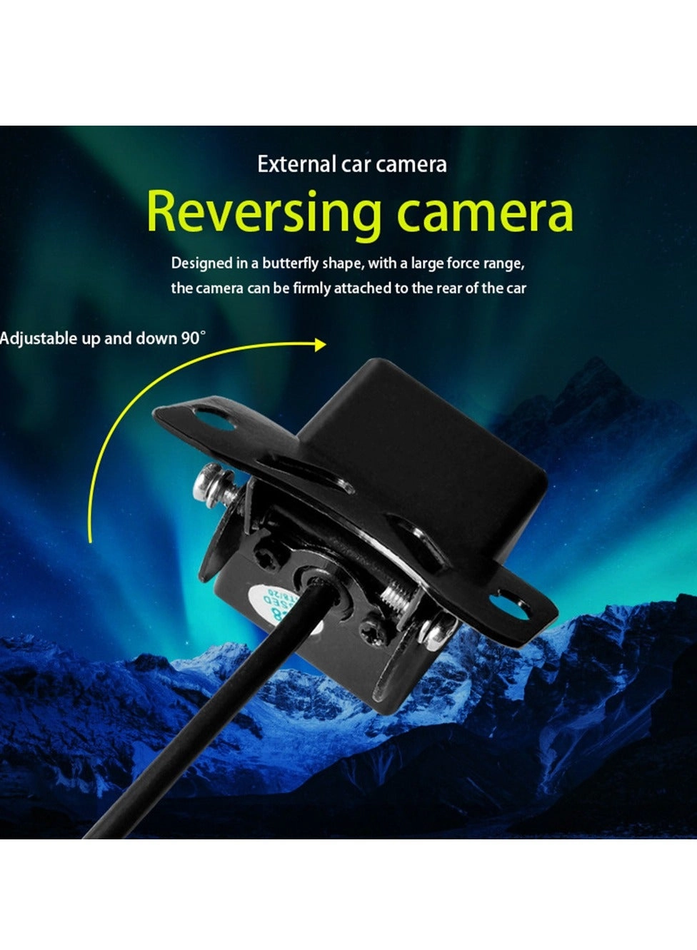 HD reversing camera with light - night vision 720*480 pixels