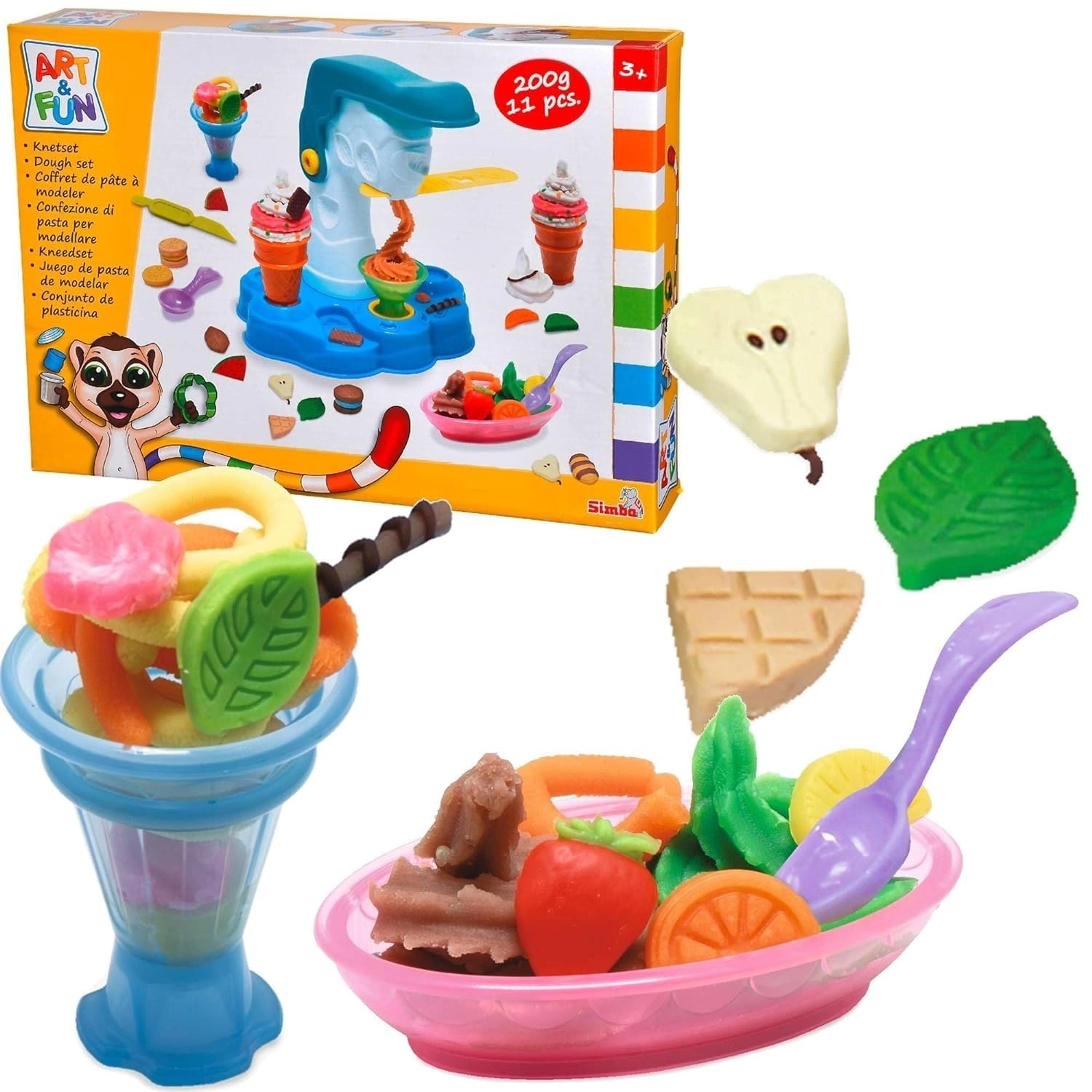 Simba Dickie Group Ice Cream Station Dough Set - 3 years