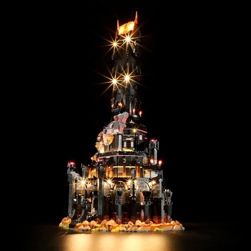 LED Lighting Kit for LEGO 10333 Barad-dûr - Plastic 1