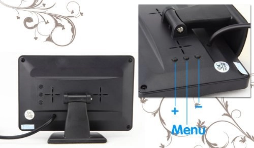 Car Rear View Camera Monitor - 4.3 Inches