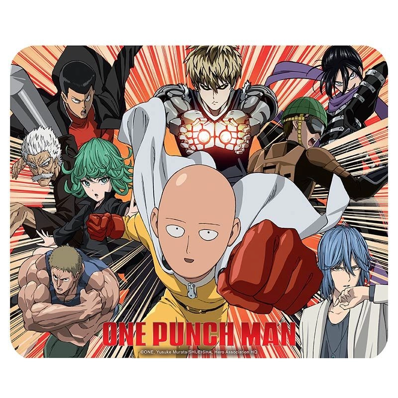 ABYstyle ONE PUNCH MAN Flexible Heroes Woven fabric Mouse Pad