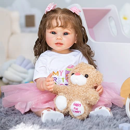Bonnie Reborn Baby Doll - 55 cm Blue Eyes