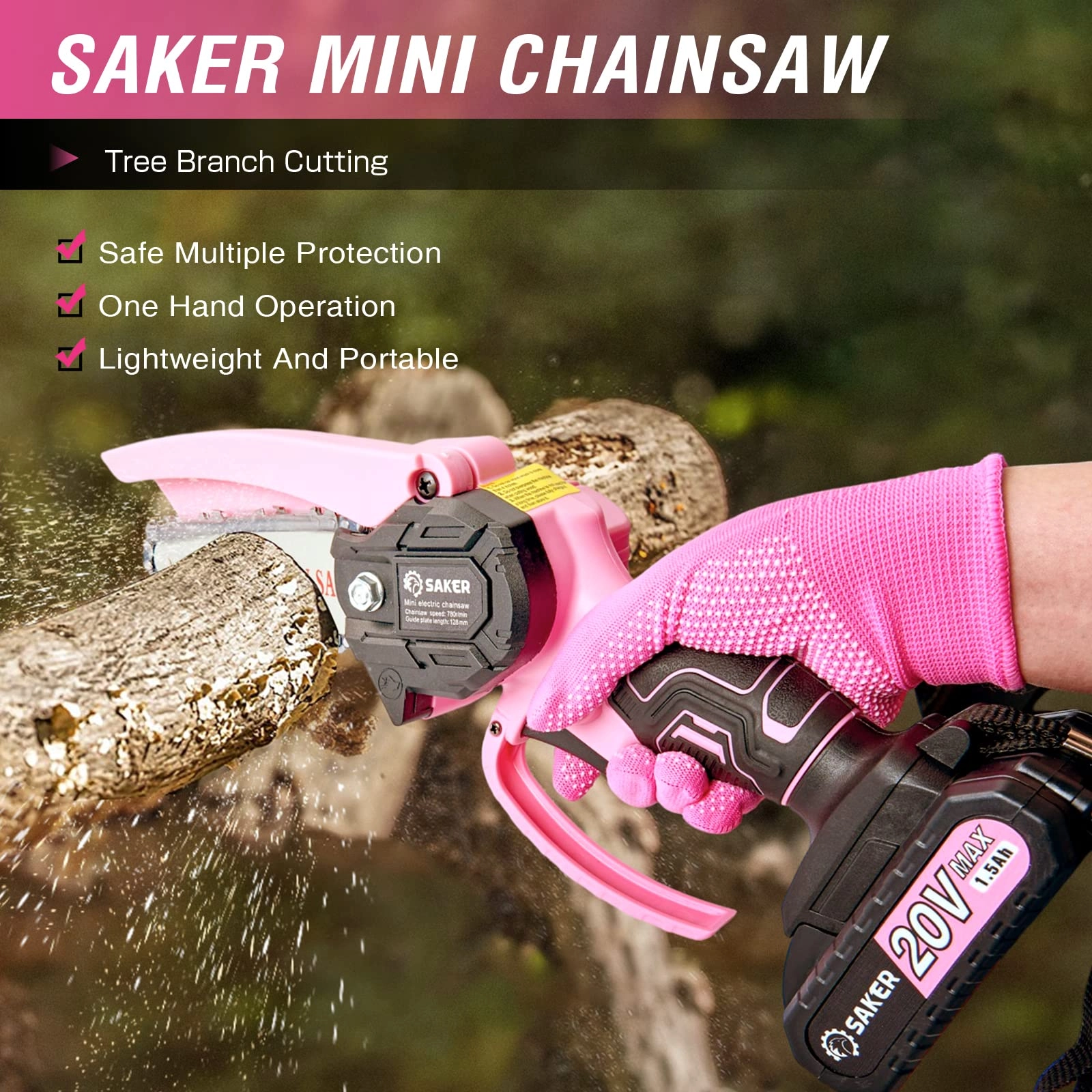 Mini Chainsaw - 550 Watts