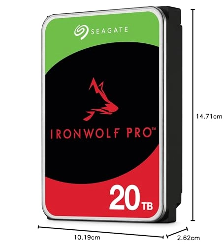 IronWolf Pro 3.5" 7200rpm 256MB SATA 6Gb/s (ST20000NT001) - 20TB