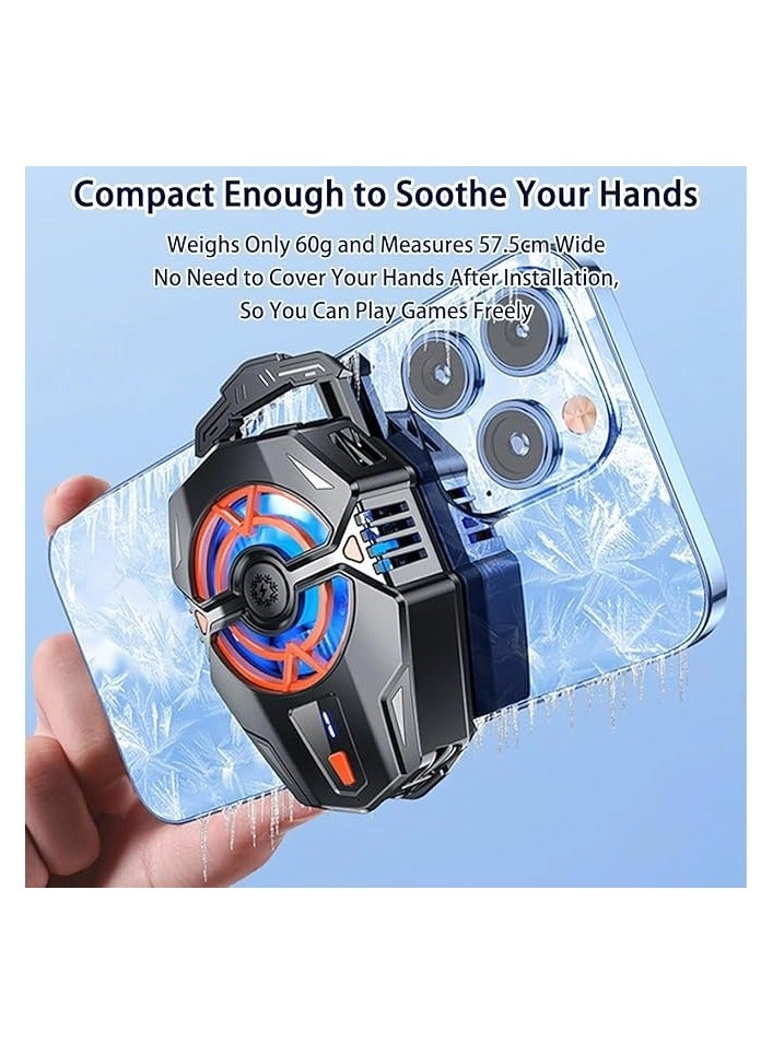 Phone Cooler - 3 Speeds LED Temperature Display