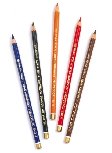 Polycolor Coloured Pencils - 72 Pcs