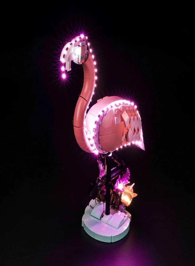 LED Lighting - Pink Flamingo Lego