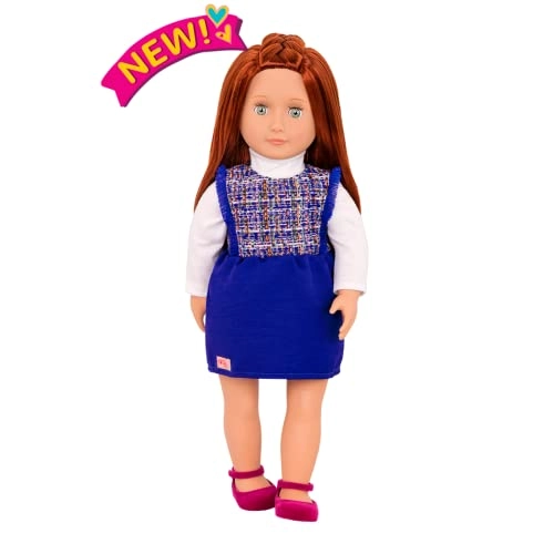 Lenaya Fashion Doll - 18-inch Plastic Red Hair Ages 3+