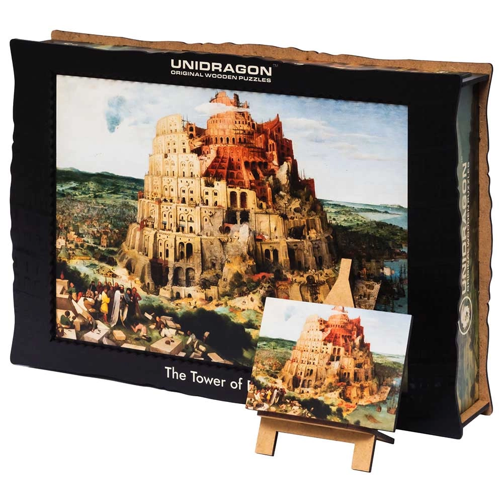 The Towel Of Babel Puzzle (4107390-Art_The_Tower_of_Babel) - 1000 pcs
