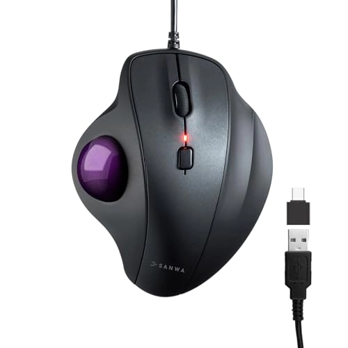 Ergonomic Trackball Mouse - USB
