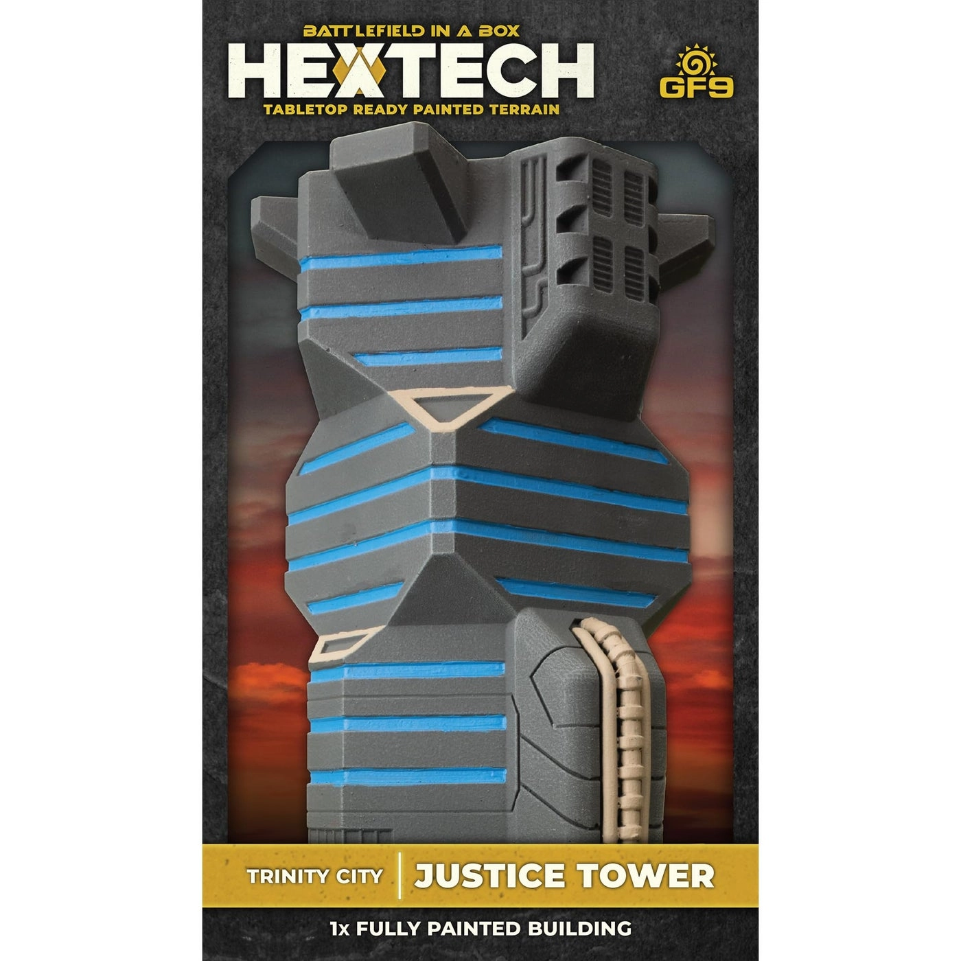 HEXTECH Trinity City Justice Tower - Plastic 1 piece(s)