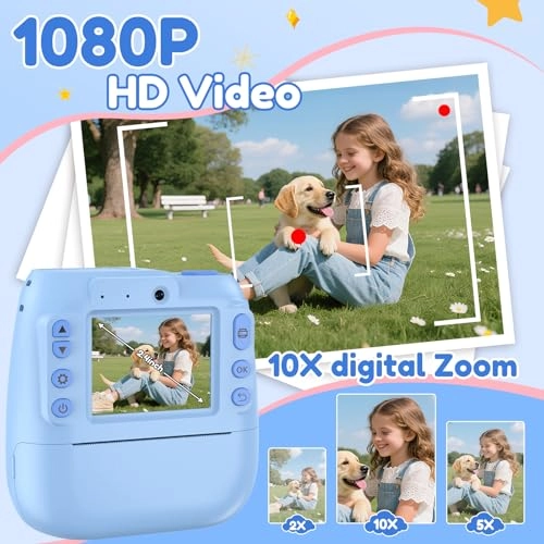 Kinderkamera - 1080P 32GB 2.4 Inch
