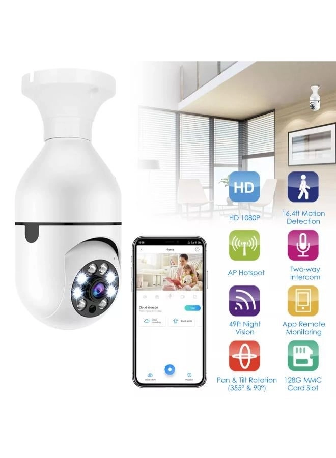 Camera Hub Light Bulb Camera