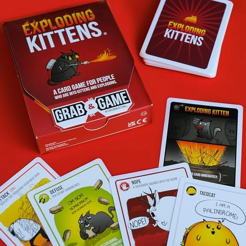 Exploding Kittens: Grab & Game - Card Game