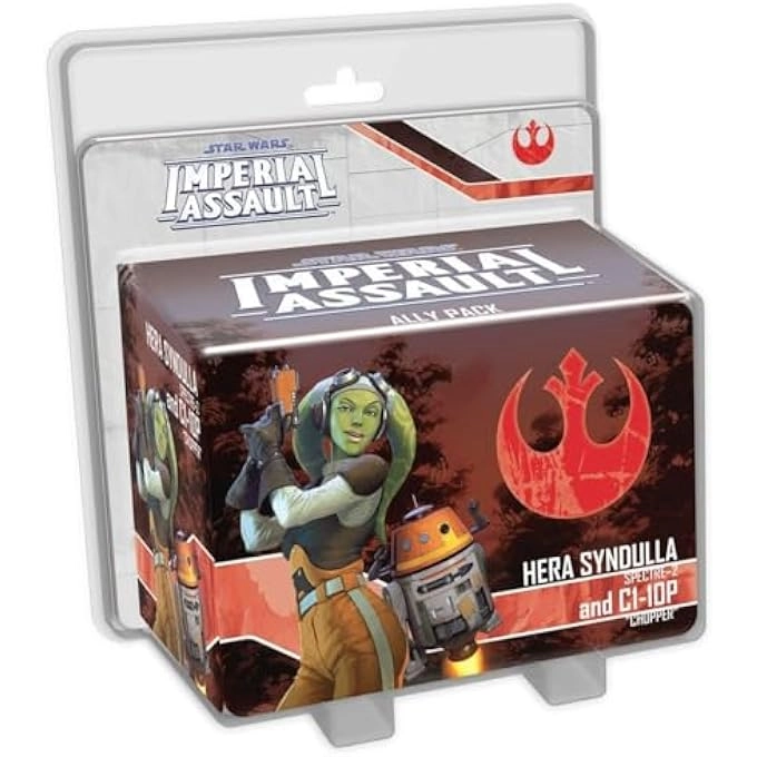 Asmodee Star Wars: Imperial Assault - Hera Syndulla and C1-10P Ally
