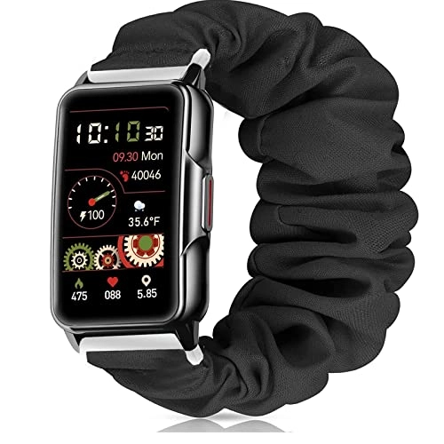 Watch Band for H80 1.47 Inch - Cotton Blue Grid 125-220 mm