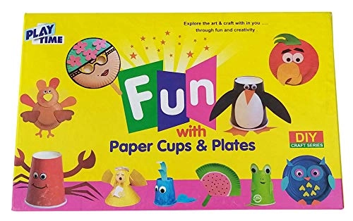Fun with Paper Cup and Plates Game - 5 years and up