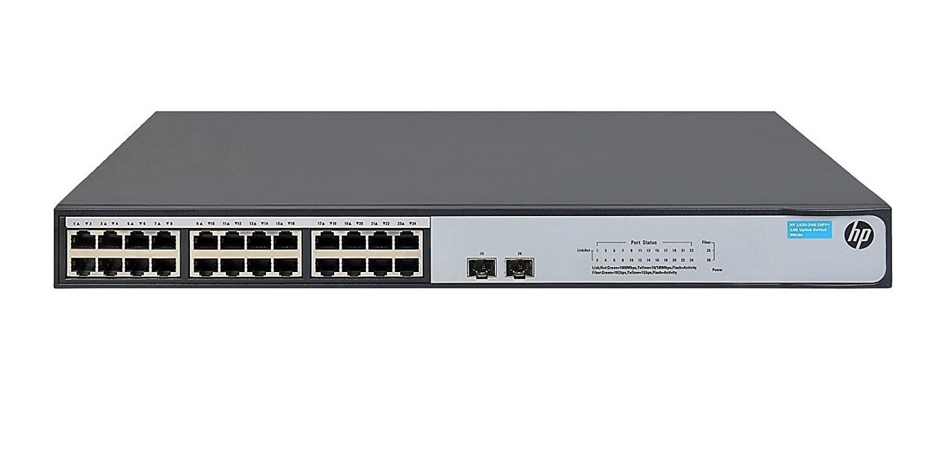 HPE 1420-24G-2SFP+ 24-ports
