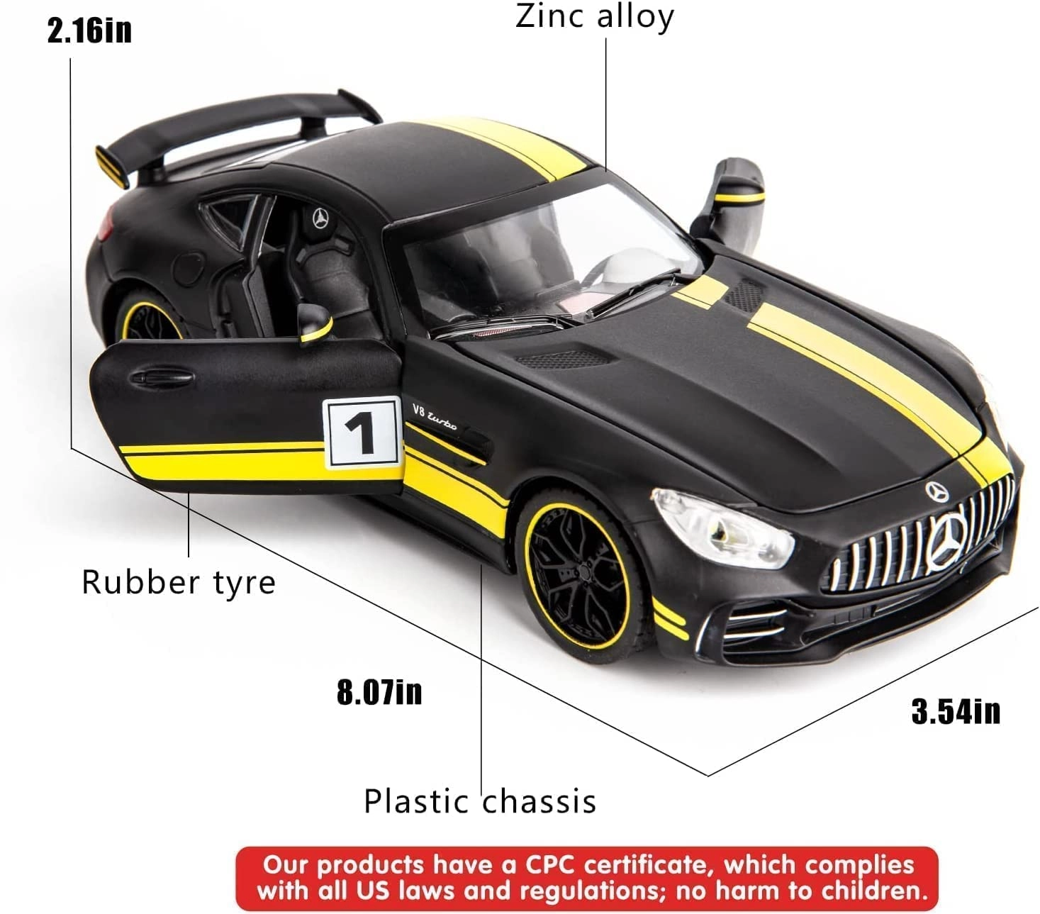 AMG GTR - 1:32 1pcs