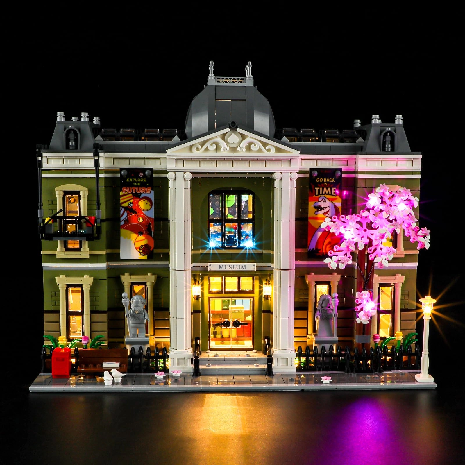 BRIKSMAX Lighting Kit for Natural History Museum - Compatible with Lego Icons Battery Powered