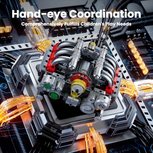 Mini V8 Engine Kit - 609 pcs for ages 14+