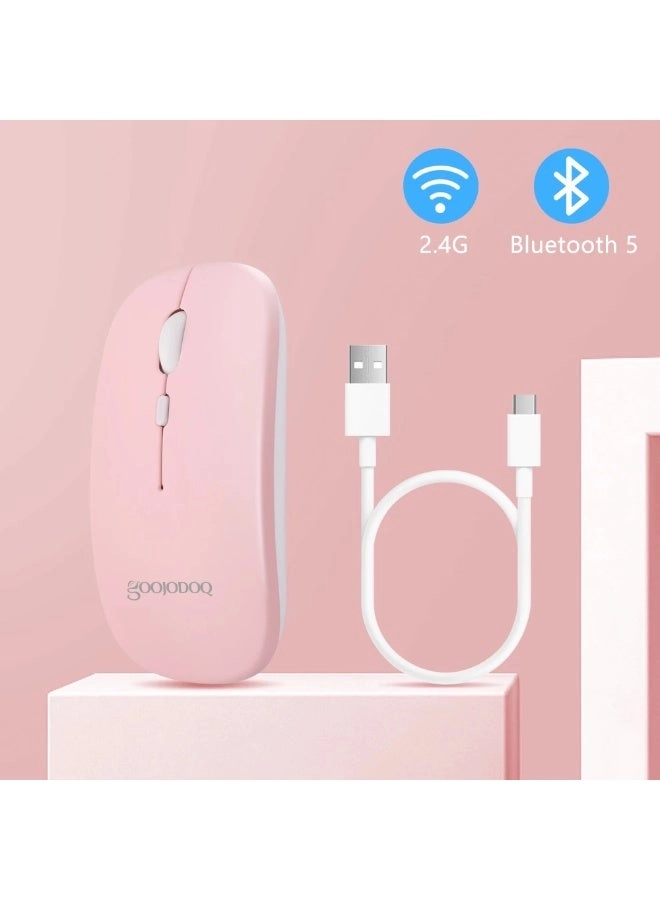 2-in-1 Bluetooth Mouse - 2.4GHz